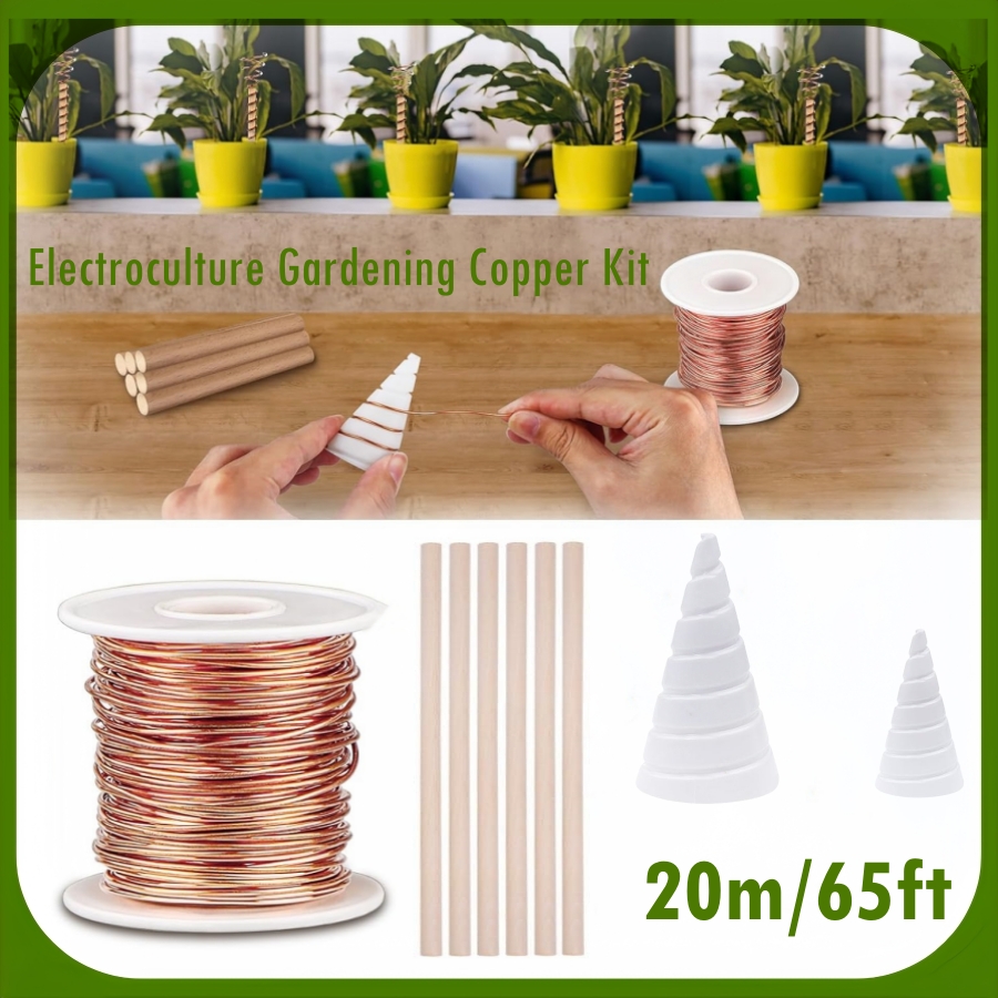 Copper Wire Roll - Kit de jardinage par électroculture en