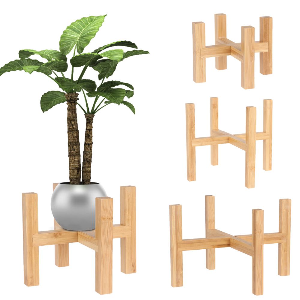 Bonsai Garden Display Stands - Présentoir à bonsaï, plateaux en bambou