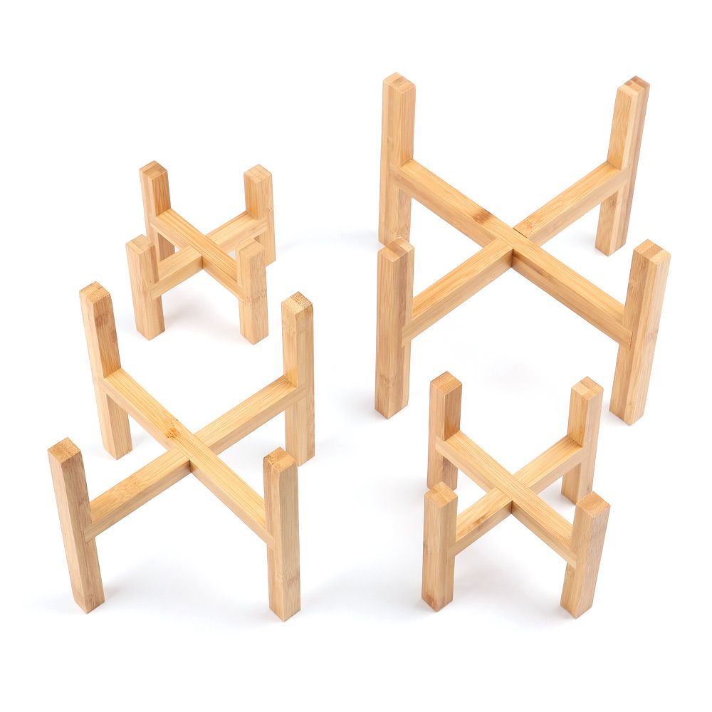 Support de pot de fleurs en bo - Bonsai Garden Display Stands avis et prix