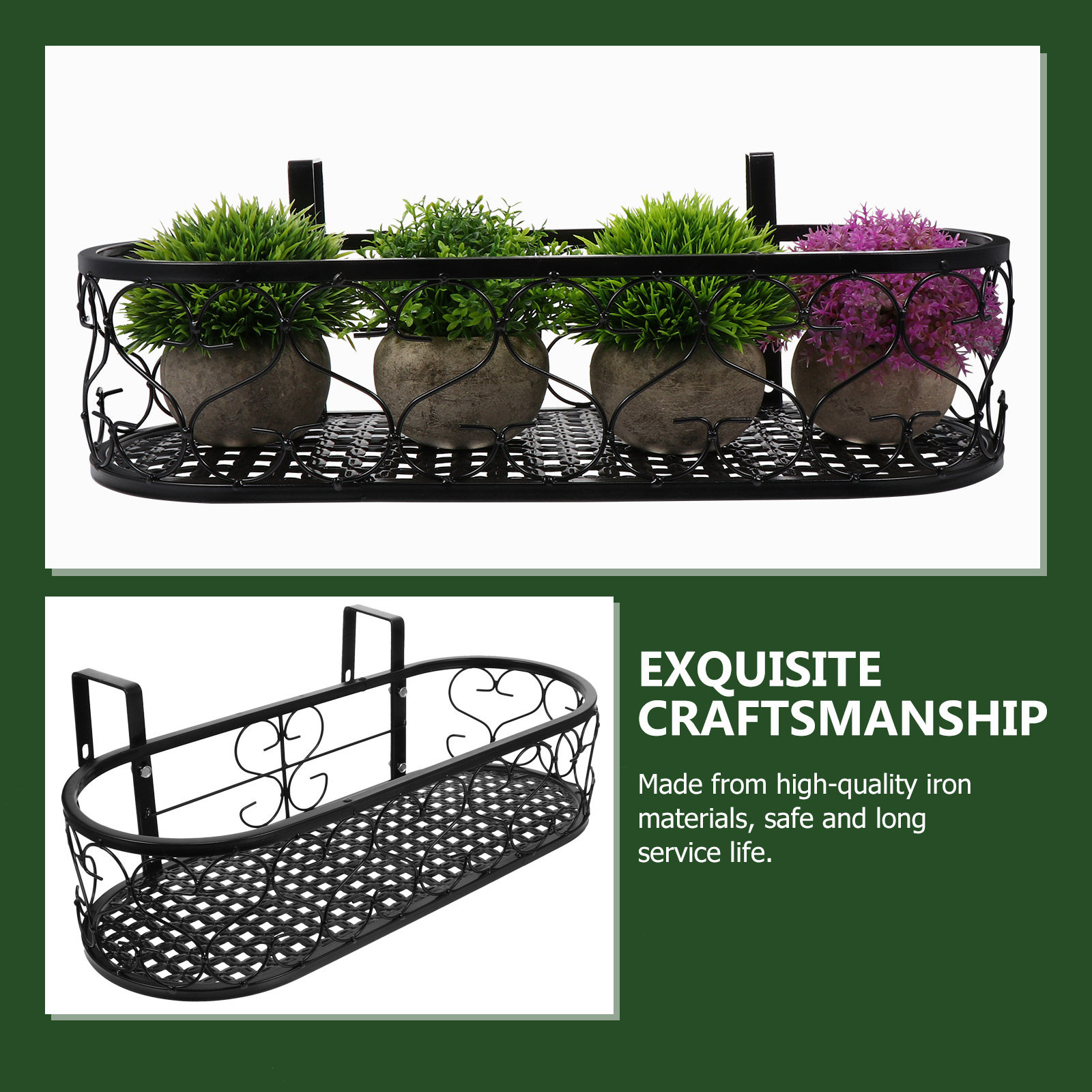 1 pièce, support mural en fer  - Bonsai Garden Display Stands avis et prix