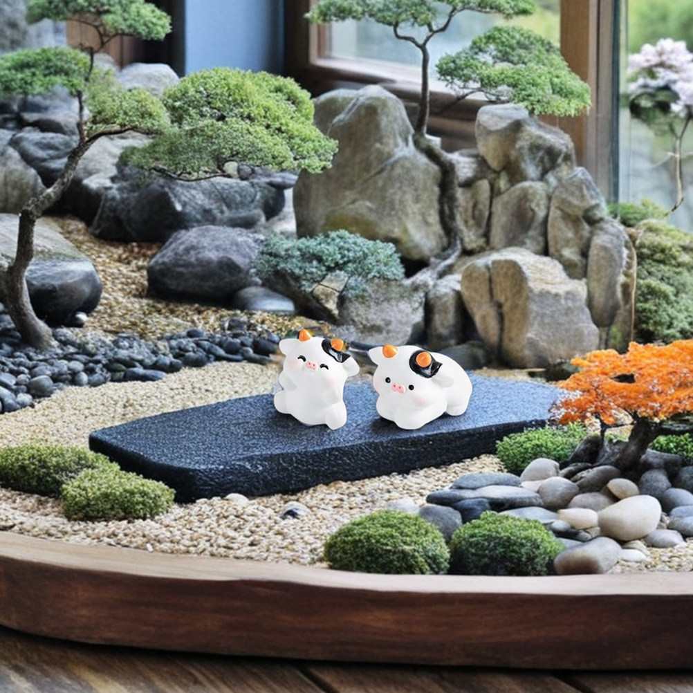 10 figurines miniatures de vac - Bonsai Garden Desk avis et prix