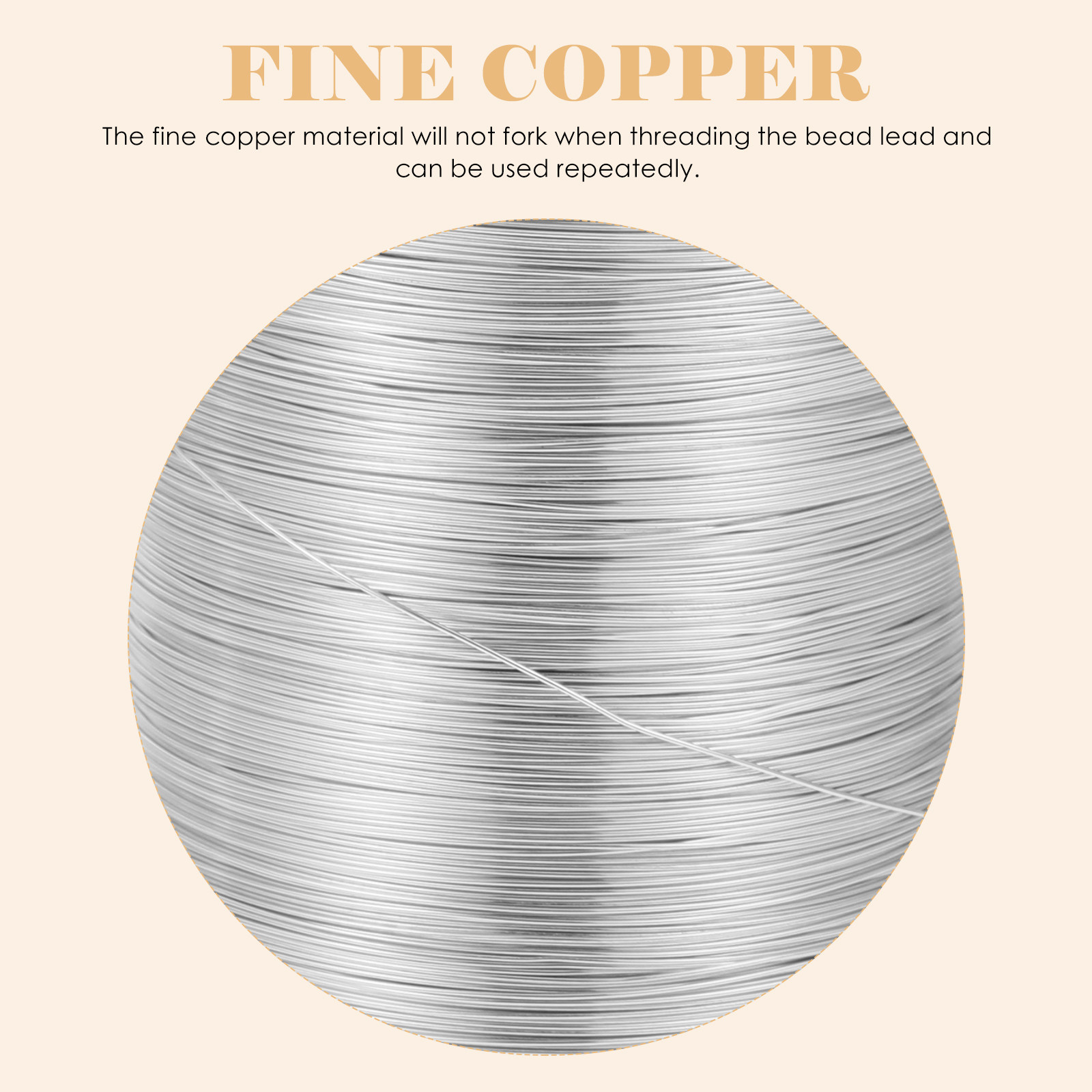 Fil de filage pour bijoux, fil - Copper Wire Roll avis et prix