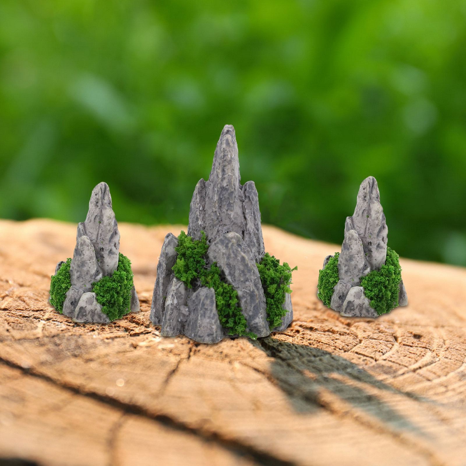 8 pièces de mini ornements en  - Bonsai Garden Desk avis et prix