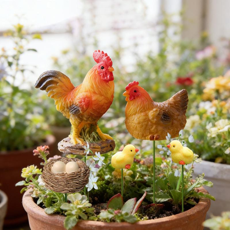 Lot de 4/5 mini figurines de p - Bonsai Garden Desk avis et prix